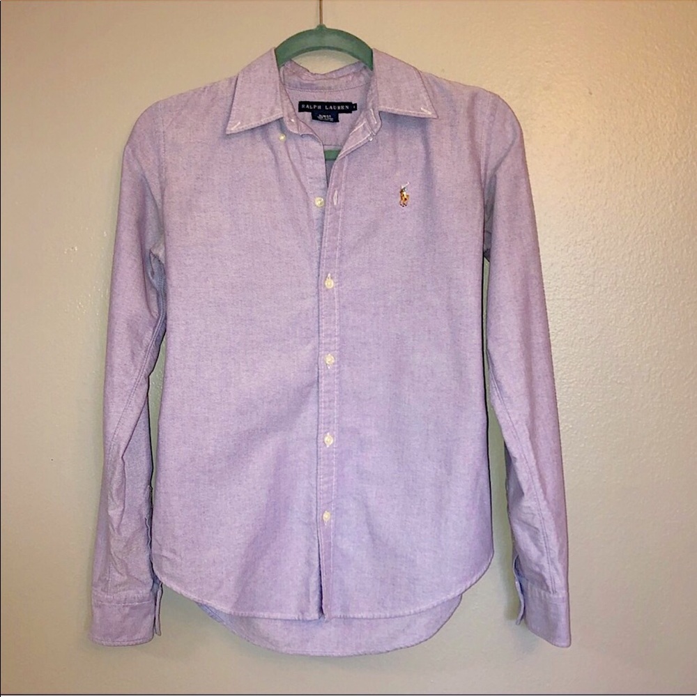 Ralph Lauren Purple Button Down